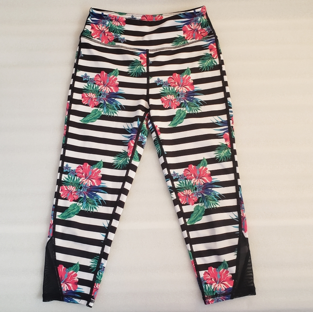 Zella Floral Girls Leggings